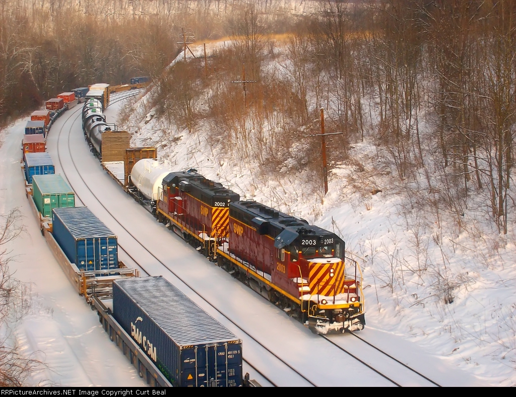 SWP 2003 and 2002, on CSX